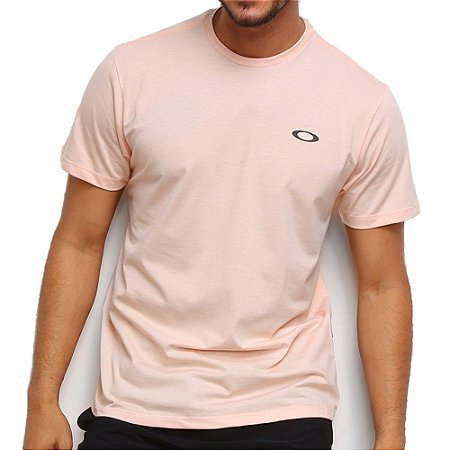 Camiseta Oakley Icon Rosa Claro