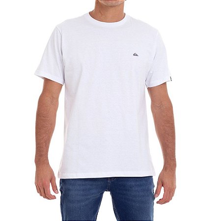 Camiseta Quiksilver Embroidery Masculina Branco
