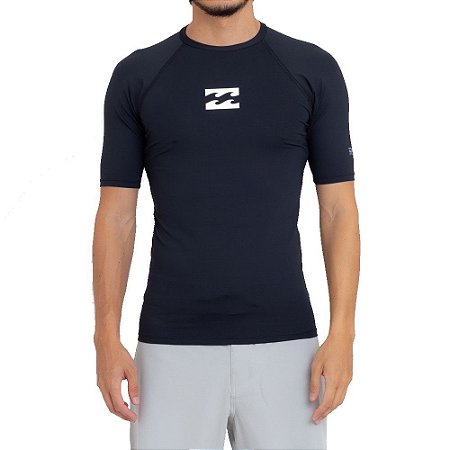 Camiseta Billabong Surf All Day Wave PF Preto