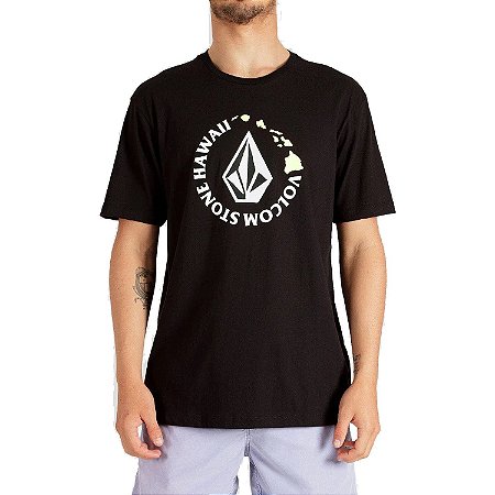 Camiseta Volcom Hi Series Masculina Preto