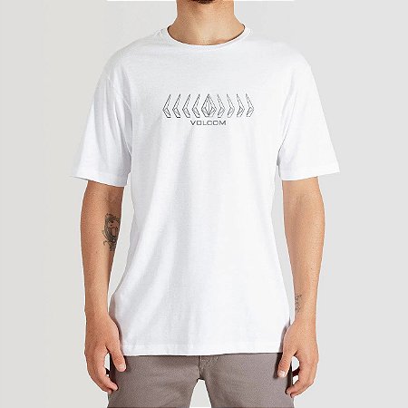 Camiseta Volcom Position Masculina Branco