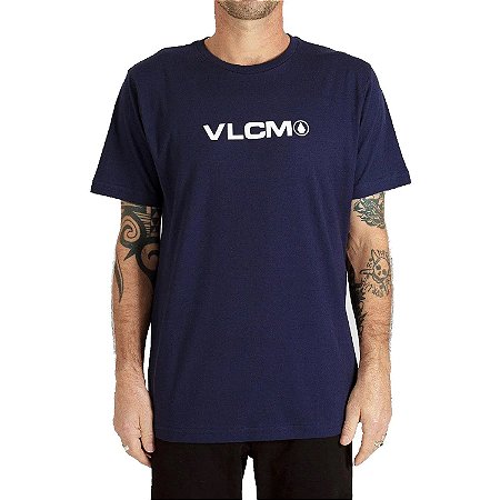 Camiseta Volcom Removed Masculina Azul Marinho