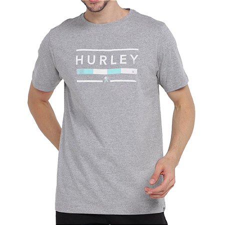Camiseta Hurley Jockey Triblend Masculina Cinza