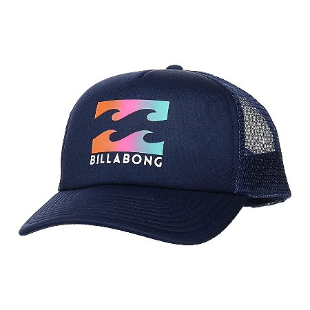 Boné Billabong Podium Trucker Marinho/Rosa