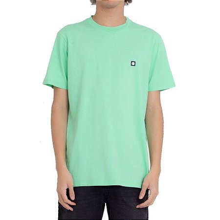 Camiseta Element Sunny Crew Masculina Verde