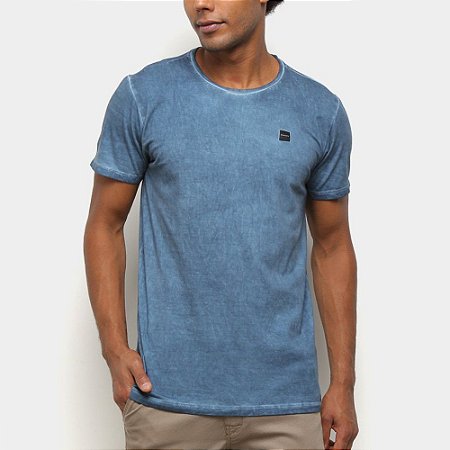 Camiseta Oakley Garage Pack Washed SP Masculina Azul Marinho