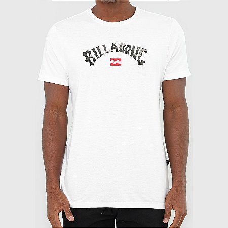 Camiseta Billabong Arch Fill I Masculina Branco