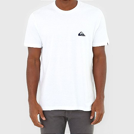 Camiseta Quiksilver Essentials Masculina Branco