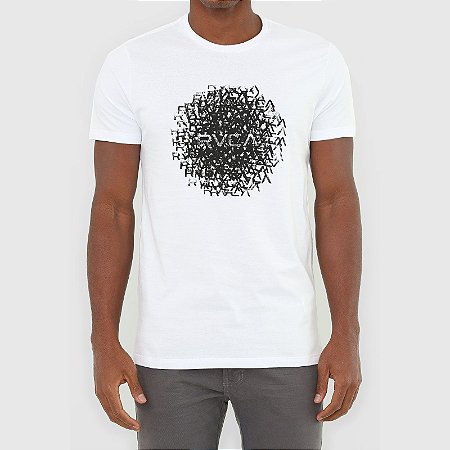 Camiseta RVCA Motors II Masculina Branco