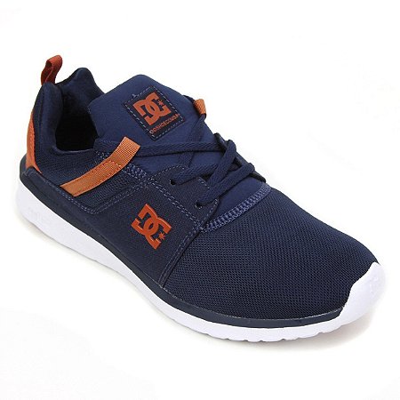 Tênis DC Shoes Heathrow Azul Marinho/Marrom