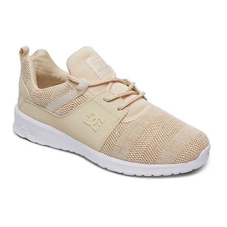 Tênis DC Shoes Heathrow TX SE Feminino Bege