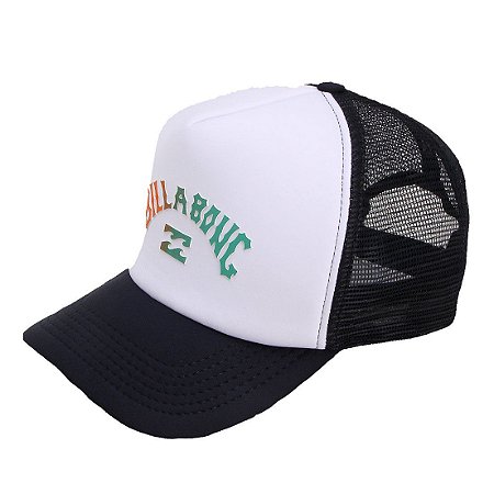 Boné Billabong Aba Curva Podium Trucker Branco/Azul