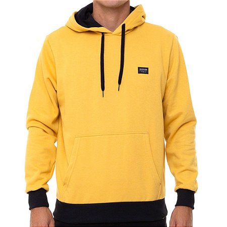 Moletom Quiksilver Fechado Patch Masculino Caqui