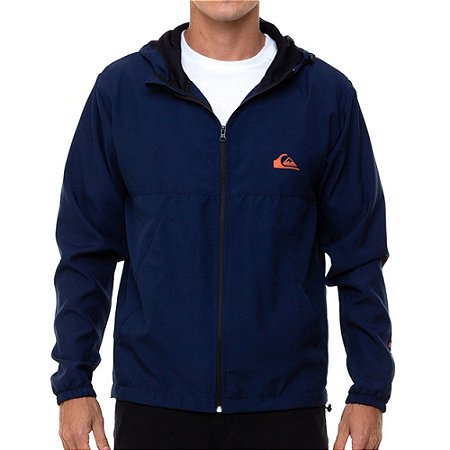 Jaqueta Quiksilver Signature Solid Masculina Azul Marinho