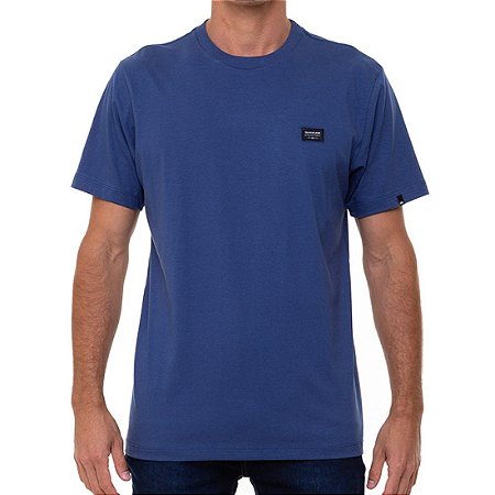 Camiseta Quiksilver Patch Masculina Azul