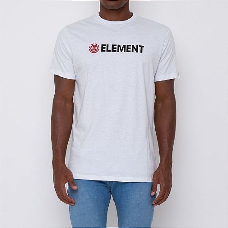 Camiseta Element Blazin Masculina Branco