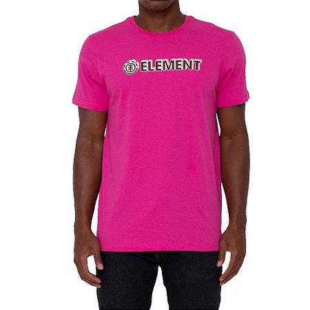 Camiseta Element Blazin 3D Masculina Rosa