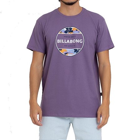 Camiseta Billabong Rotor I Masculina Roxo