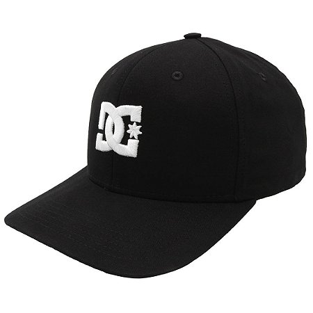 Boné DC Shoes Aba Curva Capstar 2 Preto