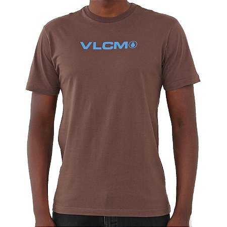 Camiseta Volcom Removed Masculina Marrom