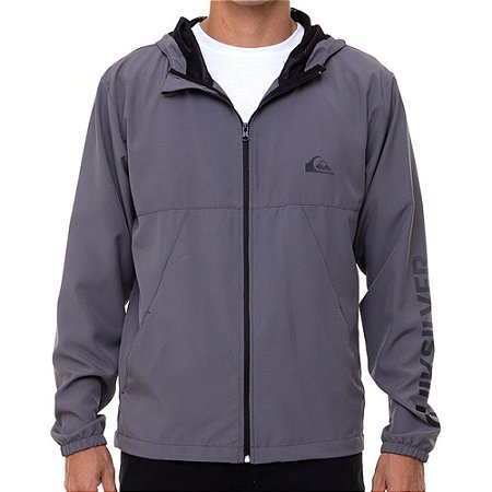 Jaqueta Quiksilver Signature Solid Masculina Cinza