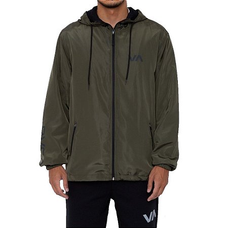 Jaqueta RVCA Hex Stop V Masculina Verde