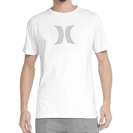 Camiseta Hurley Silk Icon Masculina Branco