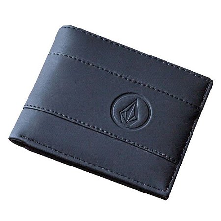 Carteira Volcom Stone Layer Preto