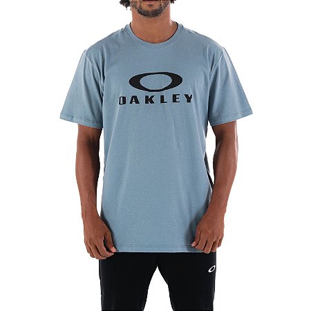 Camiseta Oakley O-Bark Masculina Verde