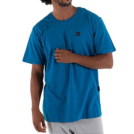 Camiseta Oakley Patch 2.0 Masculina Azul