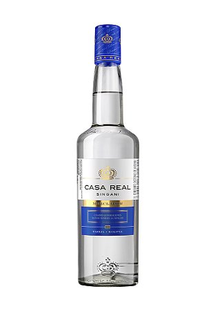 Singani "Casa Real" ETIQUETA AZUL  Aguardente Destilado de Uva 750ml - Produto Boliviano