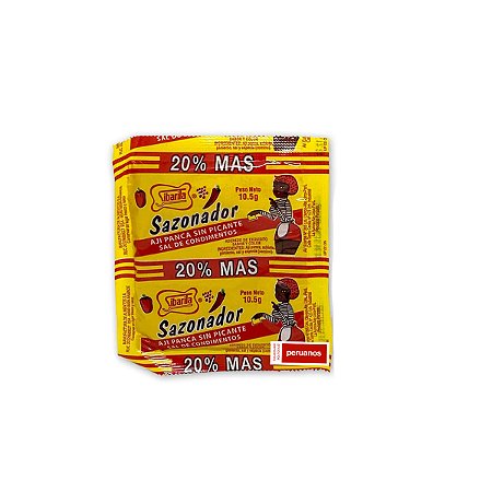 Sazonador Peruano Sibarita - Aji Panca Sin Picante 9,5g unidade
