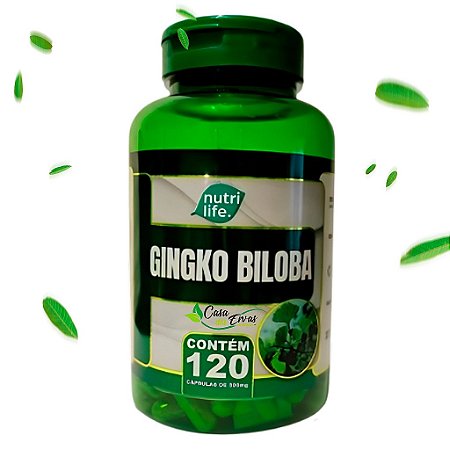 Ginkgo Biloba Nutri Life - 120 Cápsulas - 500 MG