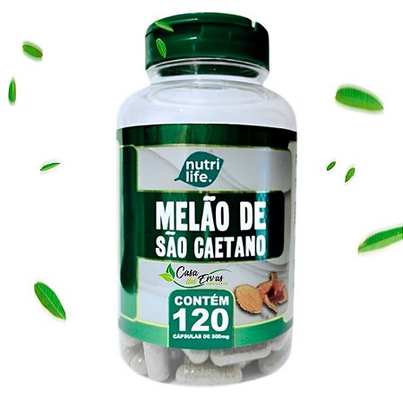 Melão de São Caetano Nutri Life - 120 Cápsulas - 500 MG