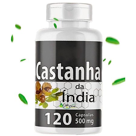 Castanha da Índia Natu Ervas - 120 Cápsulas - 500 MG