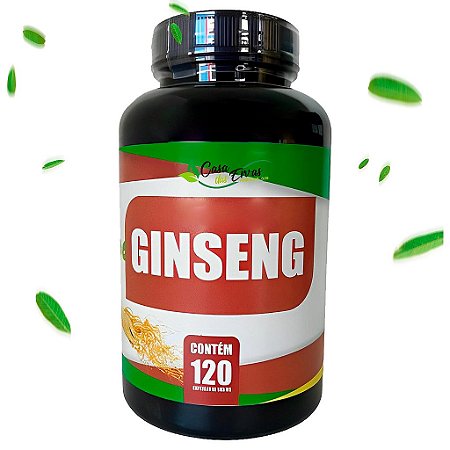 Ginseng Natuviva - 120 Cápsulas - 500 MG
