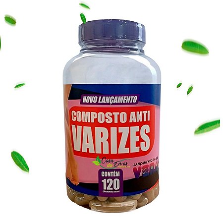 Anti Varizes Natuviva - 120 Cápsulas - 500 MG