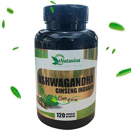 Ashwagandha Natuviva - 120 Cápsulas - 500 MG
