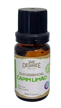 Óleo Essencial de Capim Limão 10ml