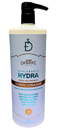 Condicionador Hydra Hyalurônico 1000ml -Sara Desiree