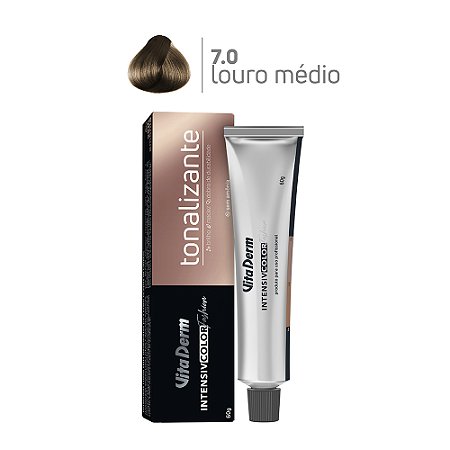 Tonalizante Bland Color 7.0 60gr - Vita Derm