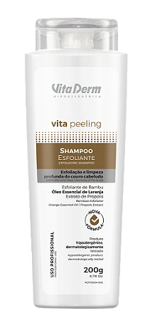 Shampoo Esfoliante Vita Peeling 200gr - Vita Derm