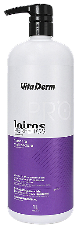 Máscara Matizadora Loiros Perfeitos 1000ml - Vita Derm