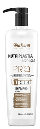 Pro Shampoo Nutriplastia SOS Capilar Expres 600ml - Vita Derm