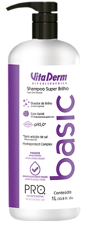 Shampoo Pro Basic 1000ml - Vita Derm