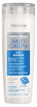 Vita Shampoo Anti Caspa 200ml - Vita Derm