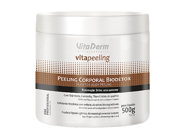 Peeling Corporal Biodetox 500gr - Vita Derm