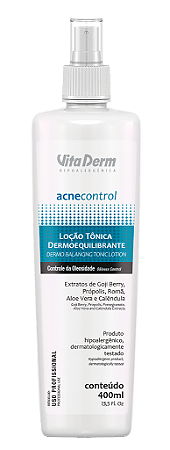 Pró Loção Tônica Dermoequilibrante 400ml - Vita Derm