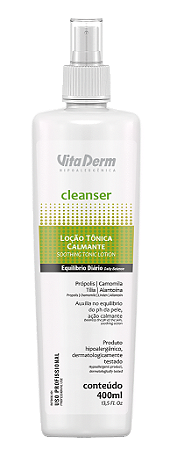 Pró Loção Tônica Calmante 400ml - Vita Derm