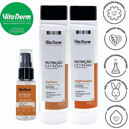 Kit Nutrição Extrema - Vita Derm